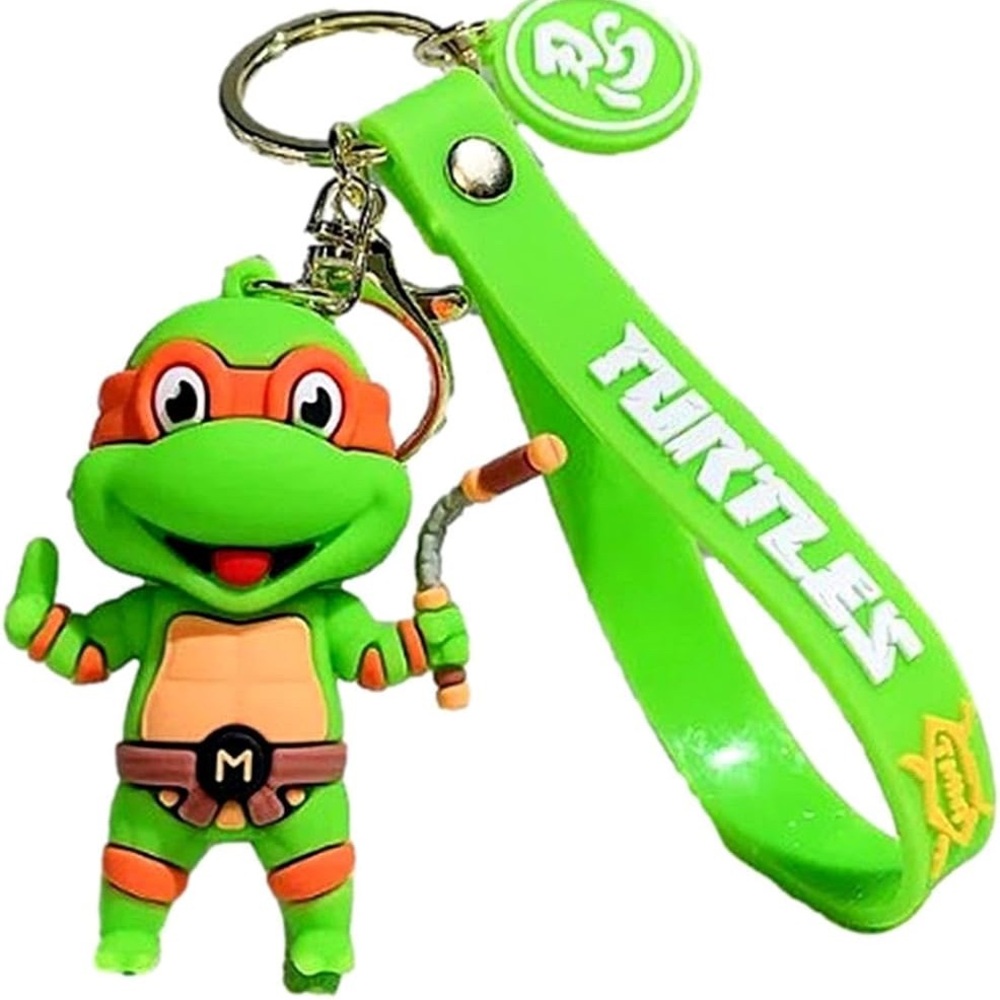NEW Ninja Turtles “Michelangelo” Keychain